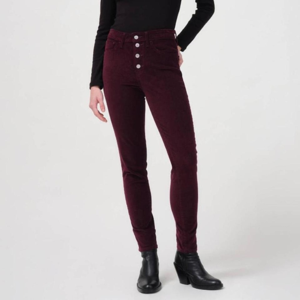 Levis "high rise skinny 721" corduroy pants